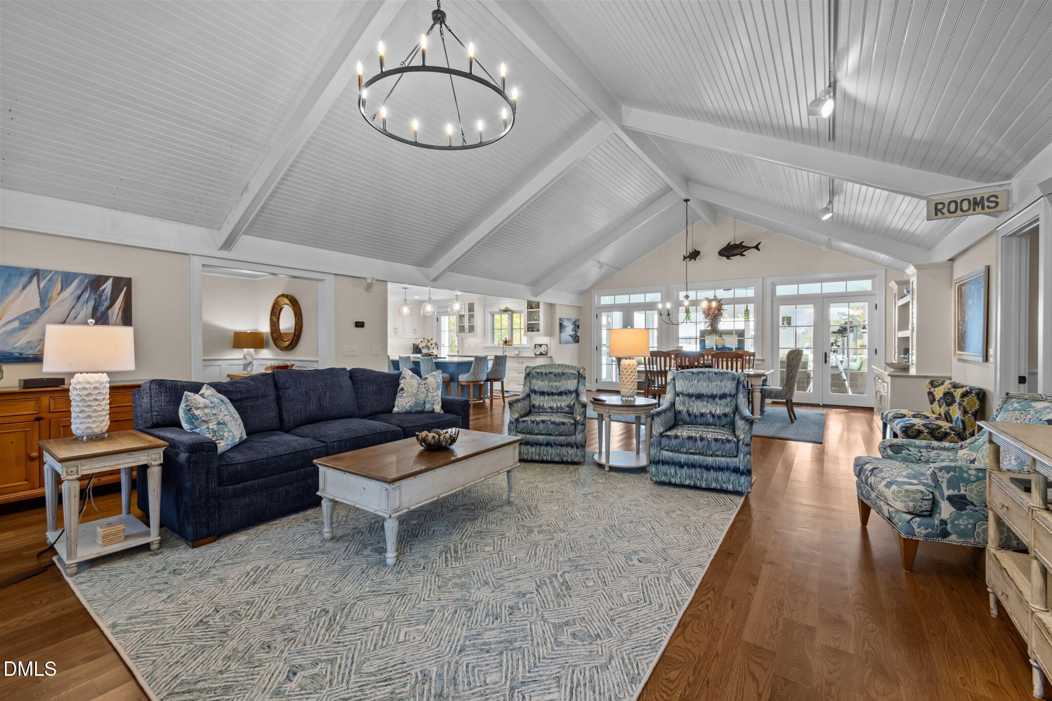 515 Oak Pointe Drive Semora, NC 27343 - Photo 16 of 66 a living room with lots of furniture and wooden floors