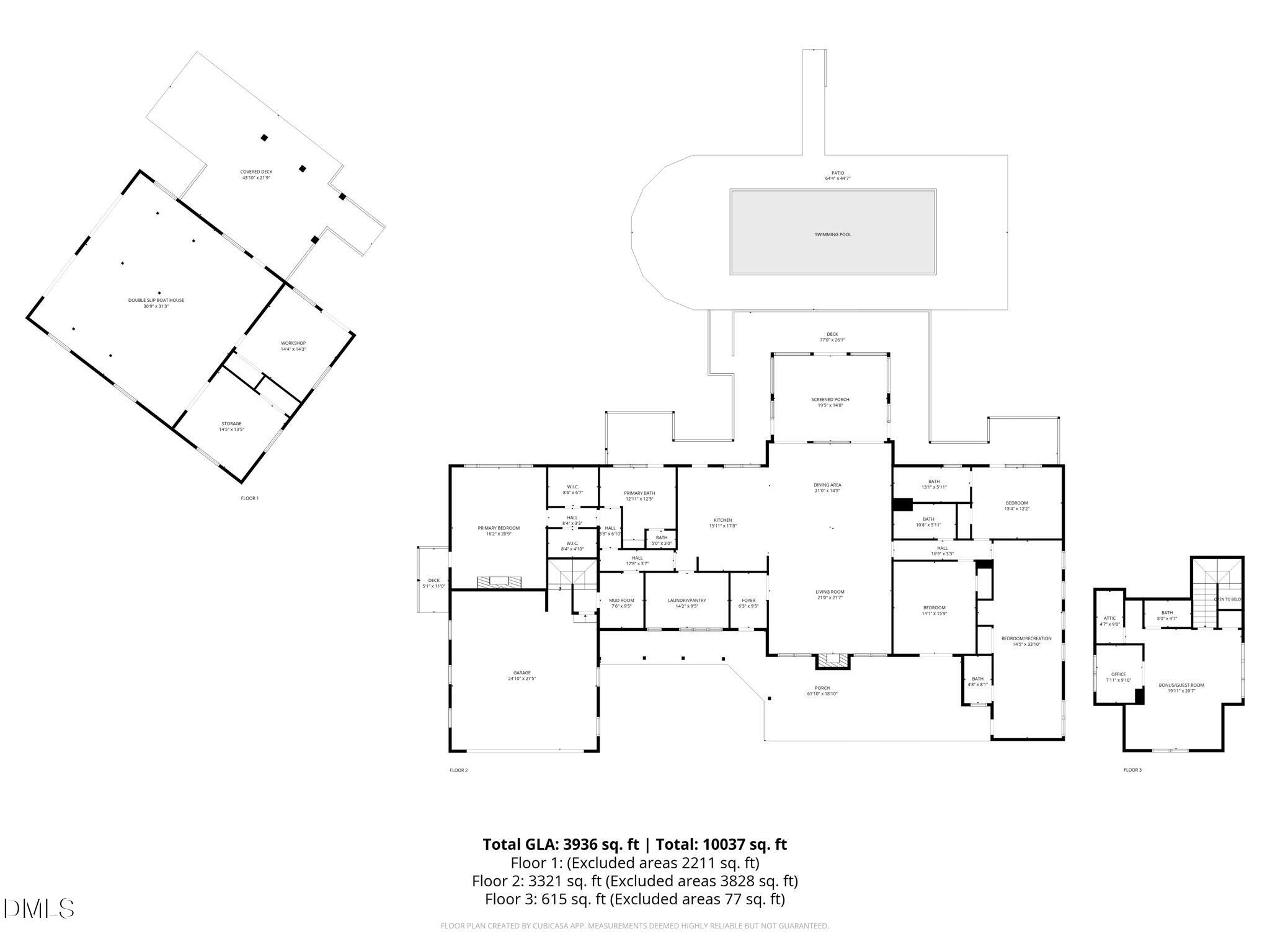 515 Oak Pointe Drive Semora, NC 27343 - Photo 60 of 66 a picture of a room with a white wall and white walls