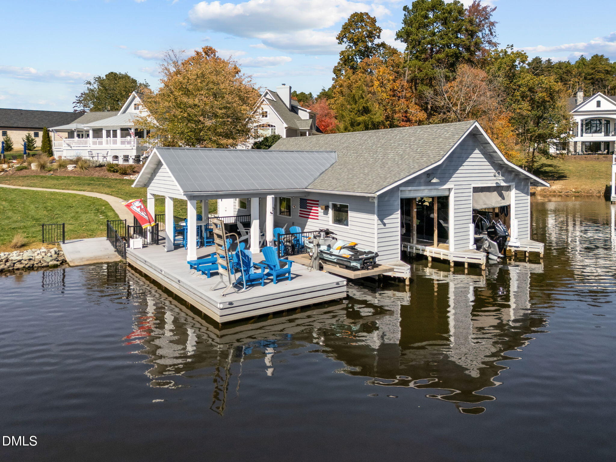 515 Oak Pointe Drive Semora, NC 27343 - Photo 7 of 66 OVERSIZED ENCLOSED BOATHOUSE