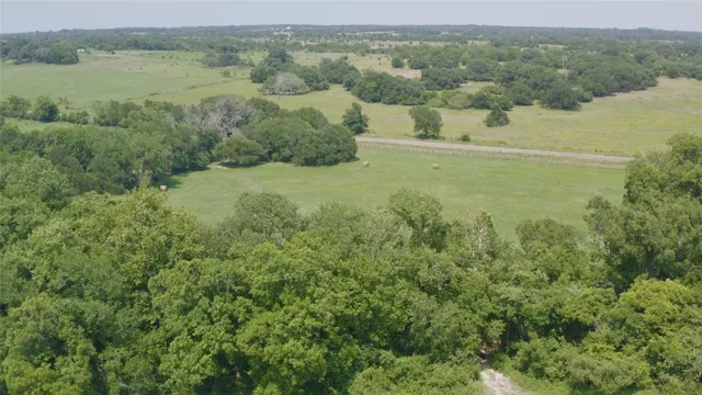 a view of outdoor space with field and trees