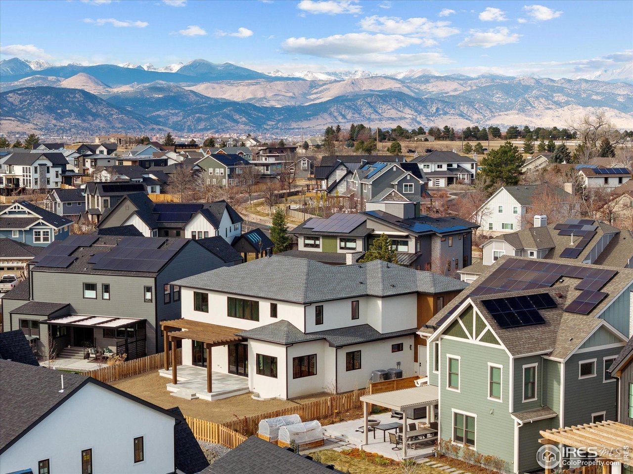 848 Trail Ridge Drive Louisville, CO 80027 - Photo 46 of 48 an aerial view of multiple houses