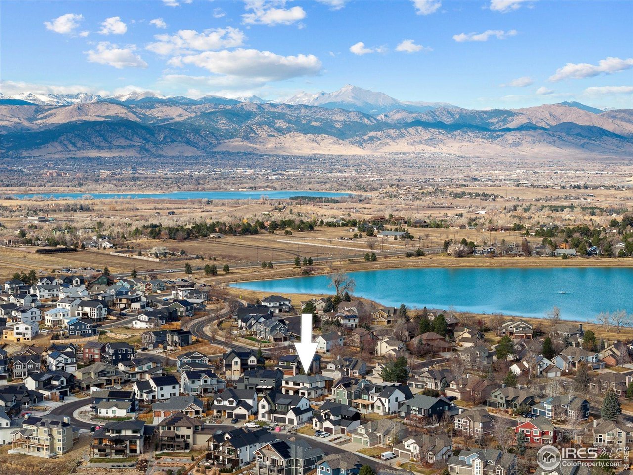 848 Trail Ridge Drive Louisville, CO 80027 - Photo 47 of 48 an aerial view of a city