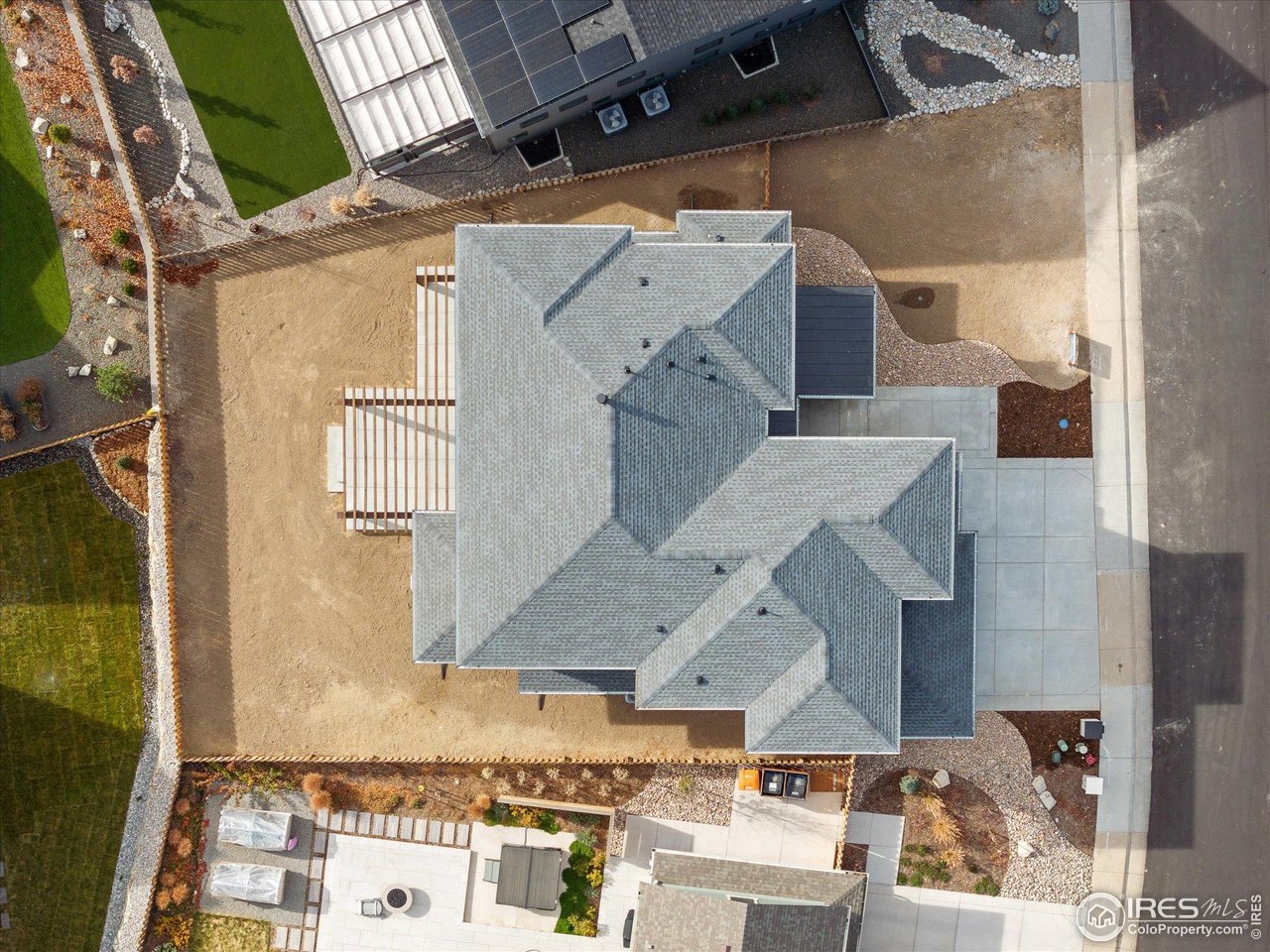848 Trail Ridge Drive Louisville, CO 80027 - Photo 7 of 48 an aerial view of a house with a yard
