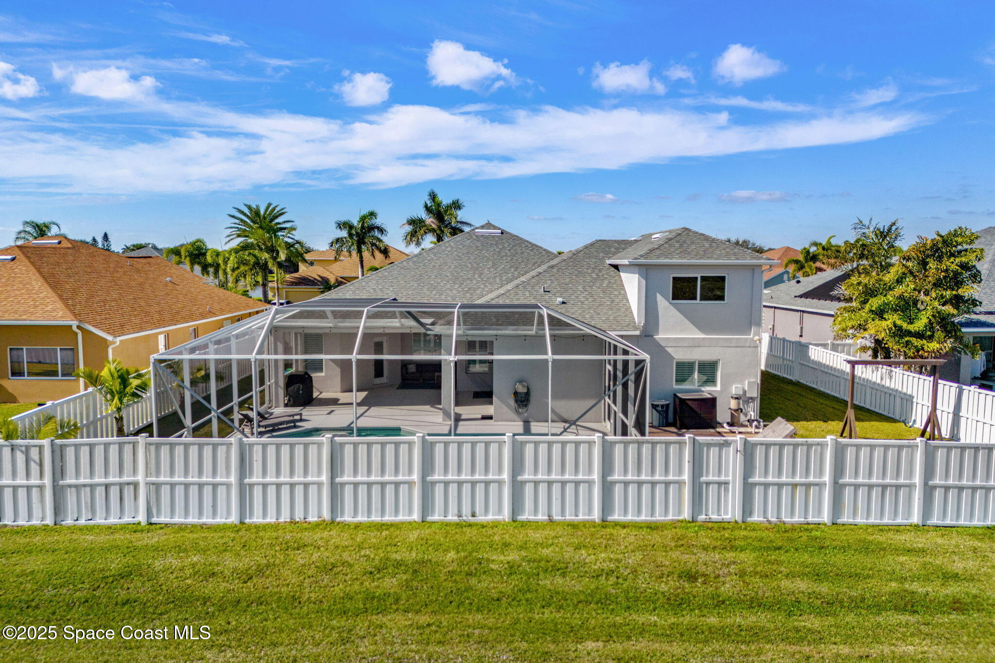 4440 Chardonnay Drive Rockledge, FL 32955 - Photo 40 of 41 a view of a house with a garden