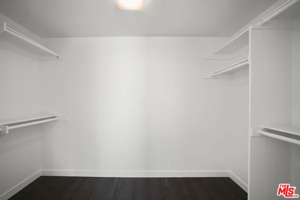 a view of small space with closet