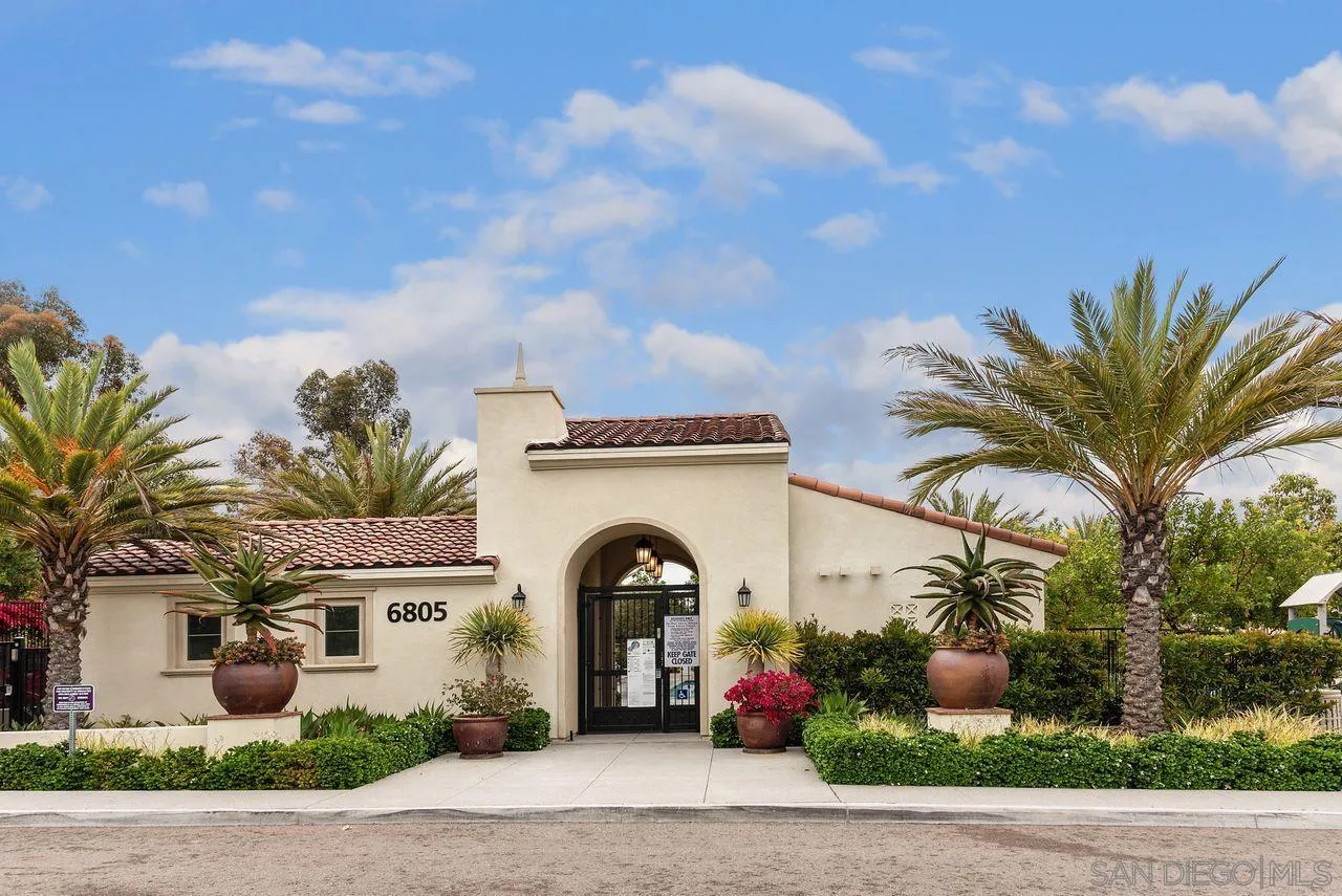 13509 Cielo Ranch Road San Diego, CA 92130 - Photo 46 of 54 a front view of a house with a garden