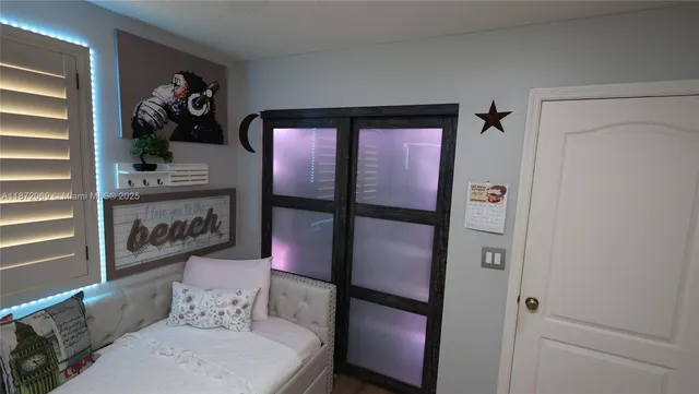 a view of a backyard with plants