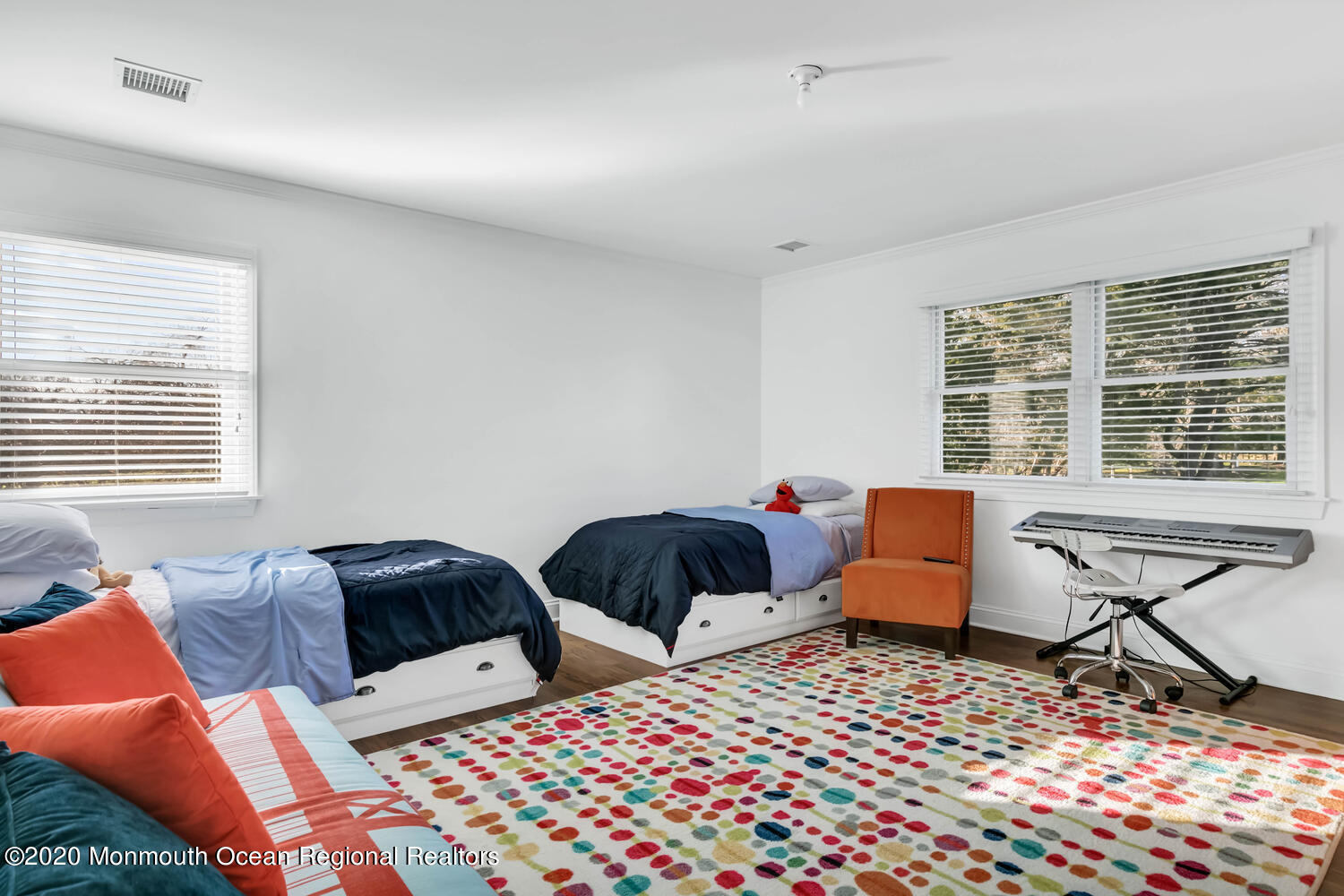 1 Horatius Way Rumson, NJ 07760 - Photo 20 of 24 a bedroom with furniture and a window