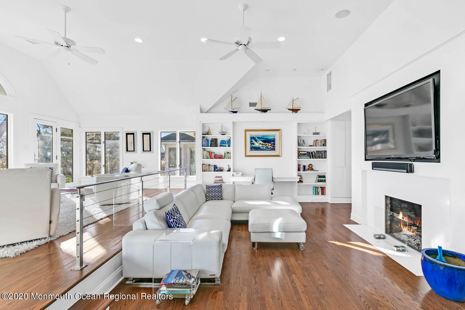 1 Horatius Way Rumson, NJ 07760 - Photo 3 of 24 a living room with furniture or fireplace and a wooden floor