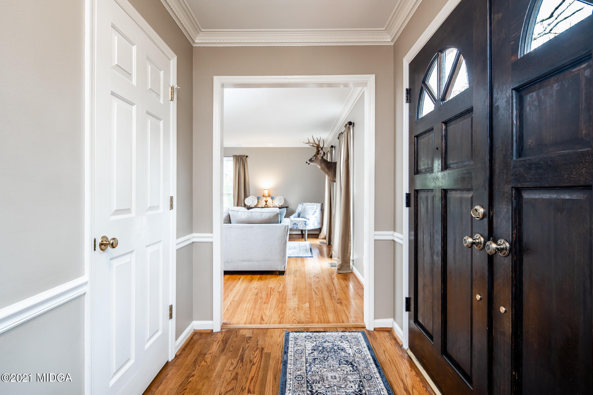 155 Castlegate Road Macon, GA 31210 - Photo 4 of 34 a view of a bedroom from a hallway