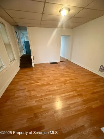 a view of empty room