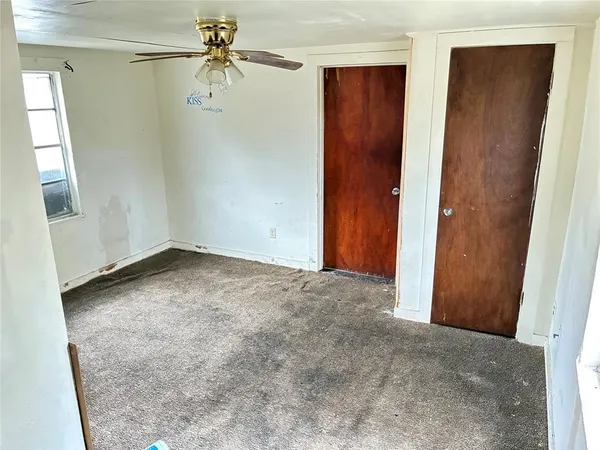 a view of empty room
