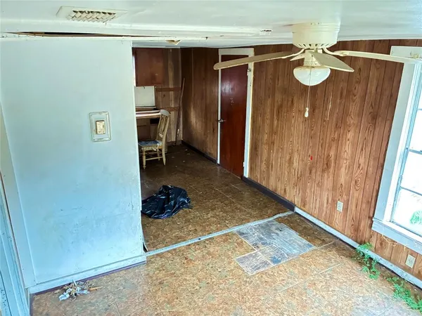 a view of front door