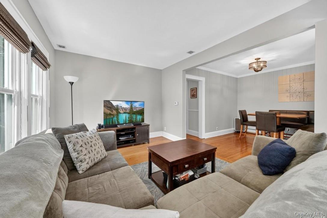 34 Ridge Road Croton-on-Hudson, NY 10520 - Photo 7 of 35 The open plan Living/dining area with hardwood floors and plenty of windows