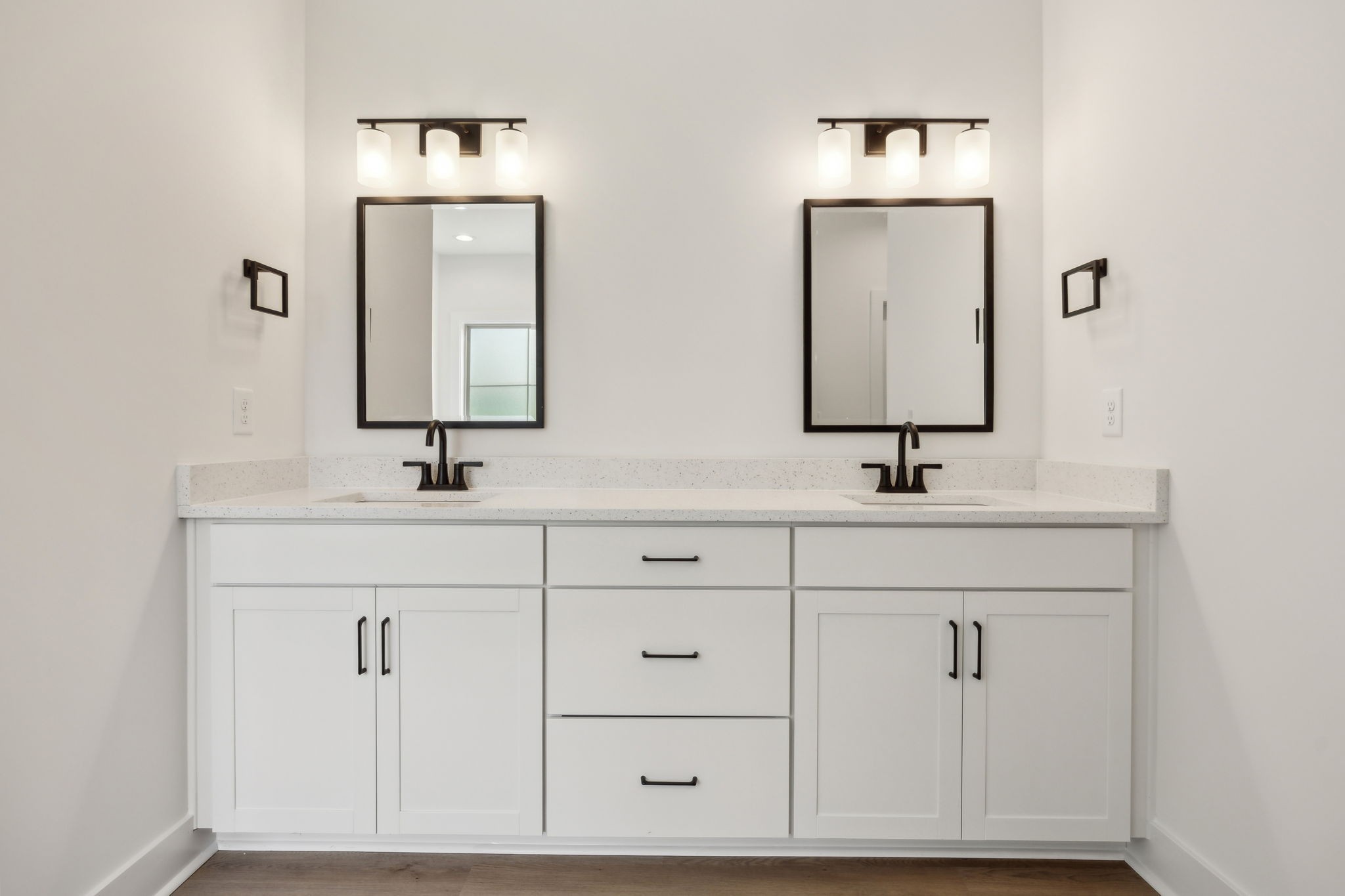 1075 Linder Ridge Road Indian Mound, TN 37079 - Photo 17 of 29 a bathroom with double vanity sink two mirror and a