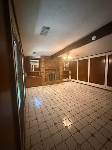 a large room with natural light