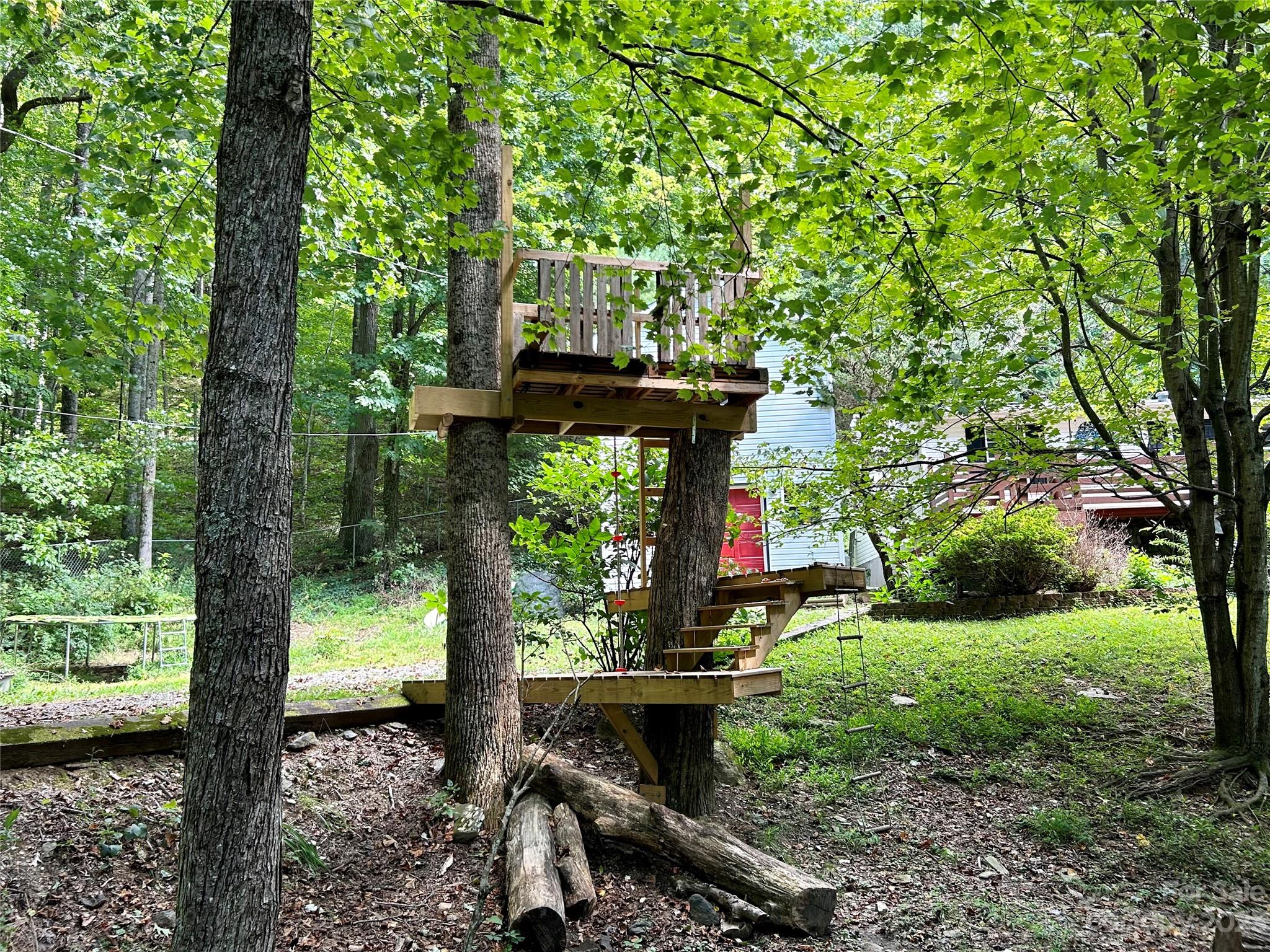 71 Bear Trail Fairview, NC 28730 - Photo 42 of 42 a view of a garden with a tree