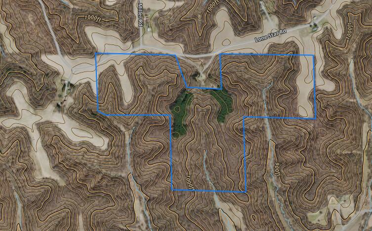0 Lone Star Road Blair, WI 54616 - Photo 1 of 1 Steve Peters Map