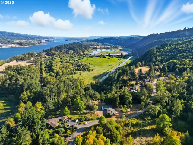 a view of an outdoor space and a lake view