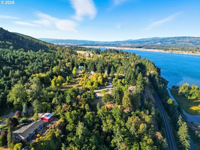 a view of outdoor space and mountain view