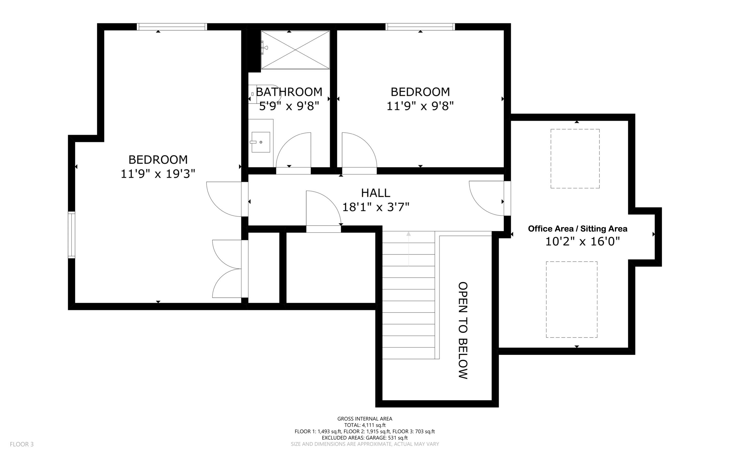 122 Oakmont Drive Barnstable, MA 02675 - Photo 53 of 55 2nd Floor Floor Plan
