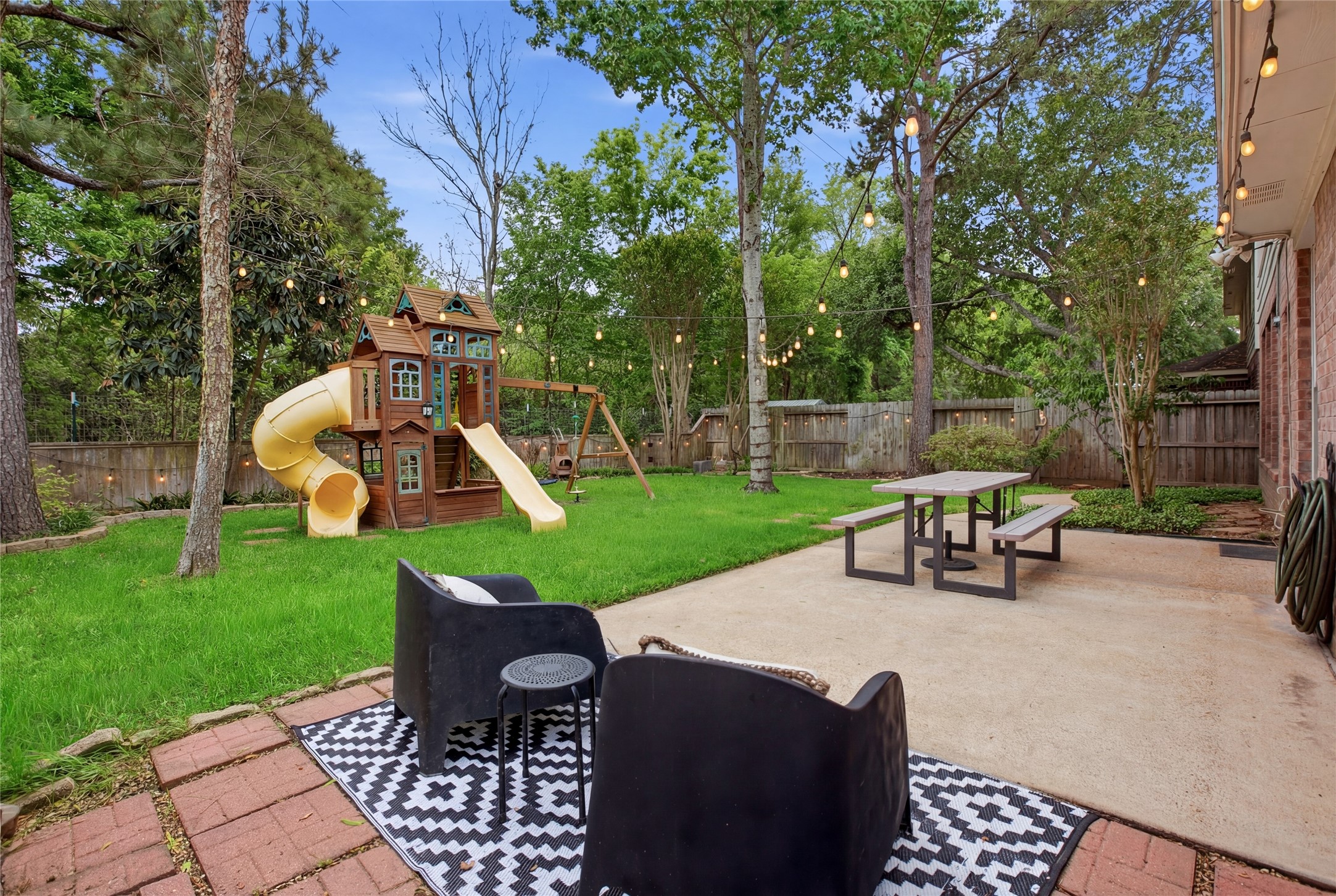 20907 Nettlebrook Lane Katy, TX 77450 - Photo 36 of 46 Out back, the space opens up in a way that feels both private and expansive.