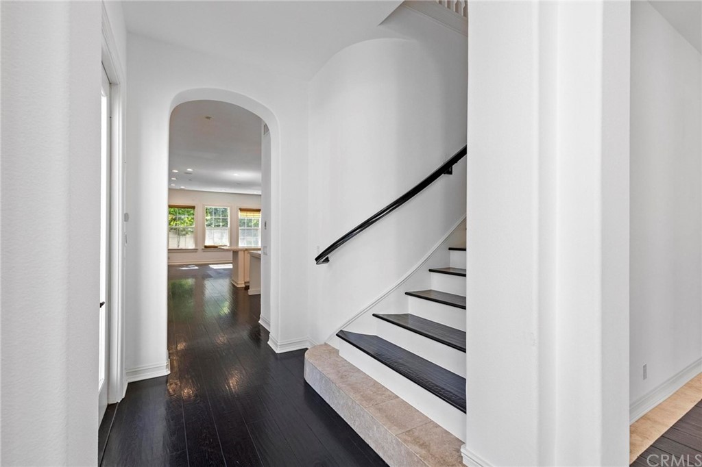 3 Seabluff Newport Beach, CA 92660 - Photo 6 of 75 a view of entryway and hall with wooden floor