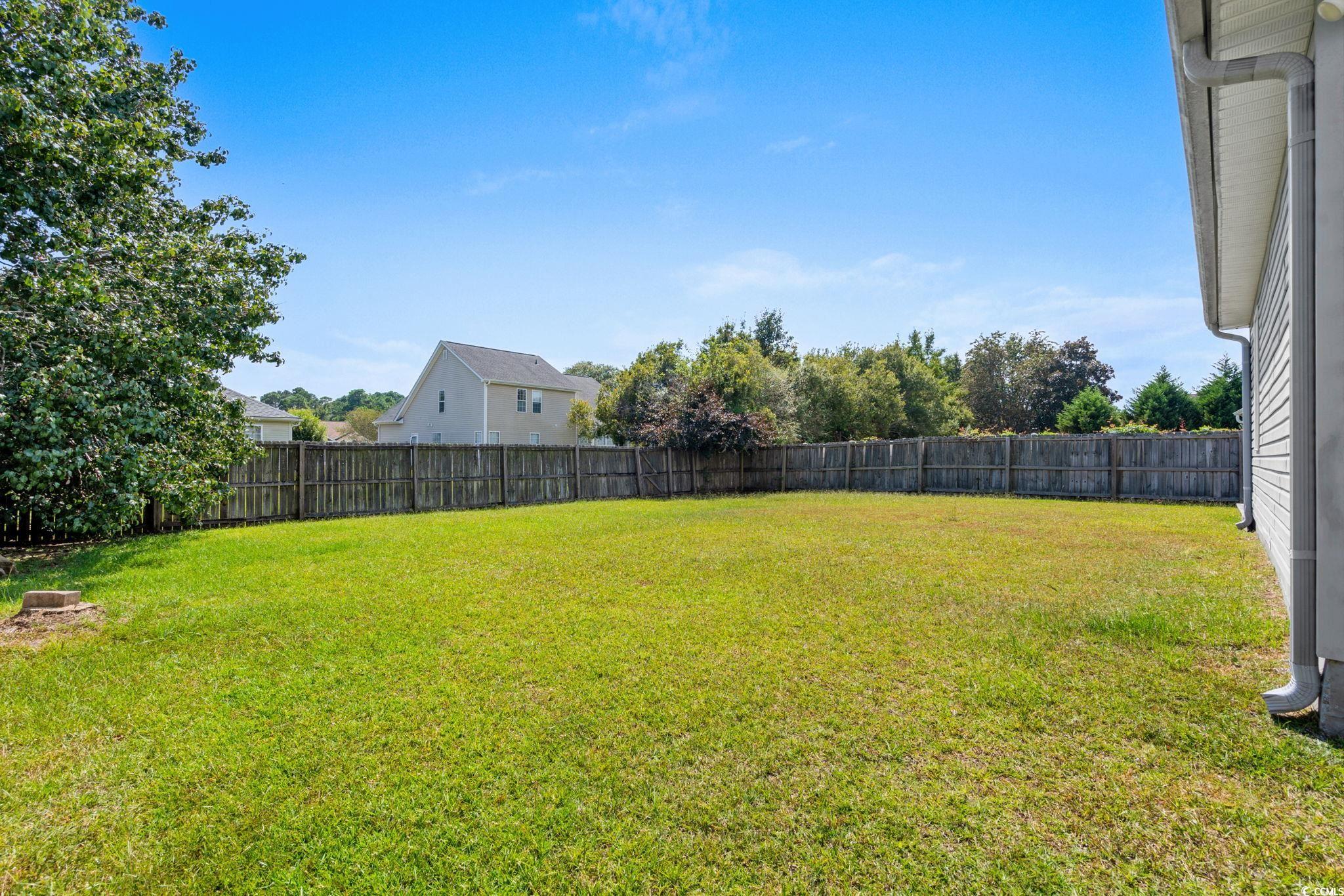 2723 Canvasback Trail Myrtle Beach, SC 29588 - Photo 31 of 40 View of fenced backyard