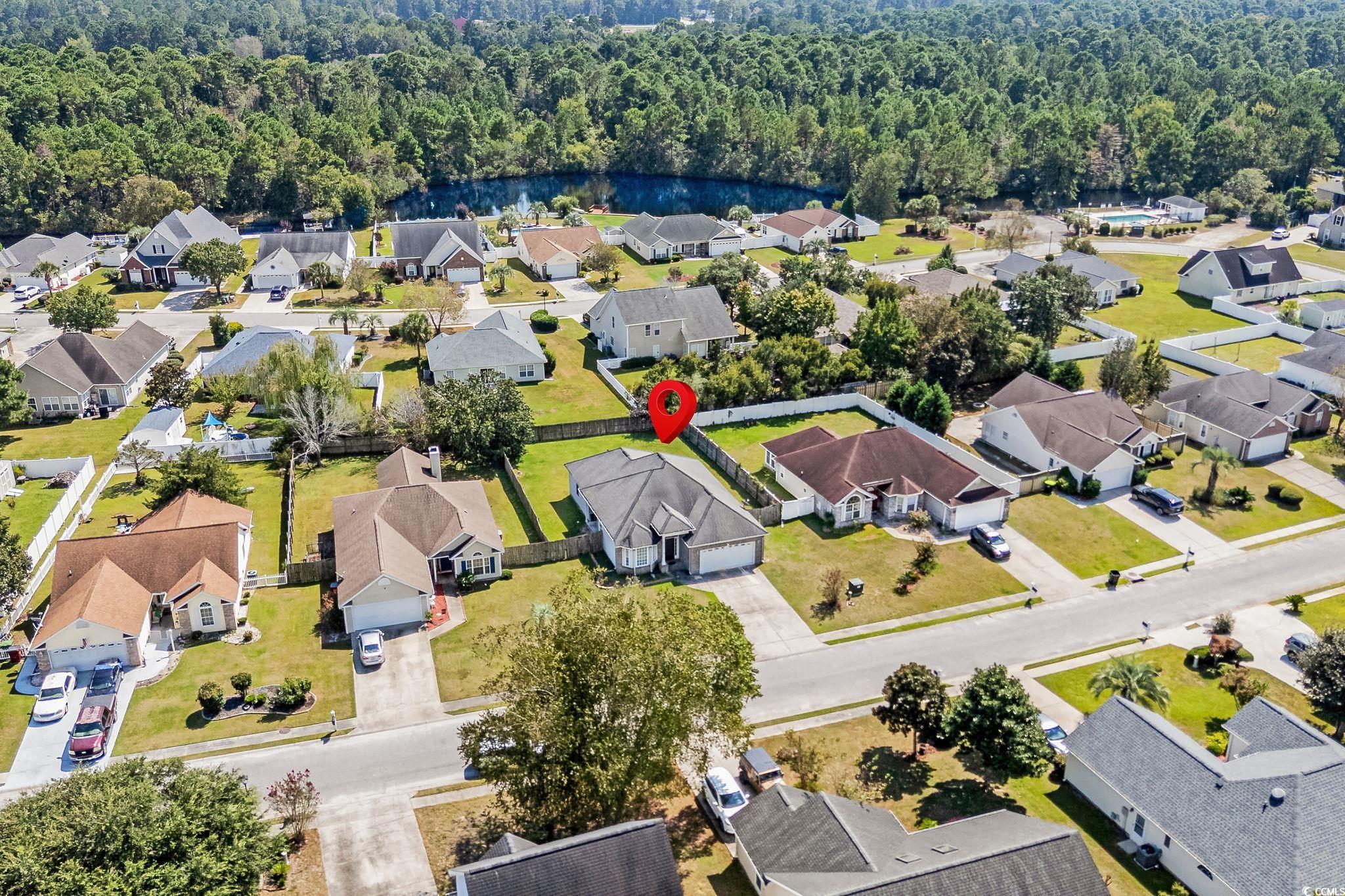 2723 Canvasback Trail Myrtle Beach, SC 29588 - Photo 35 of 40 Aerial perspective of suburban area