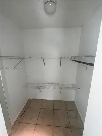 a view of a walk in closet