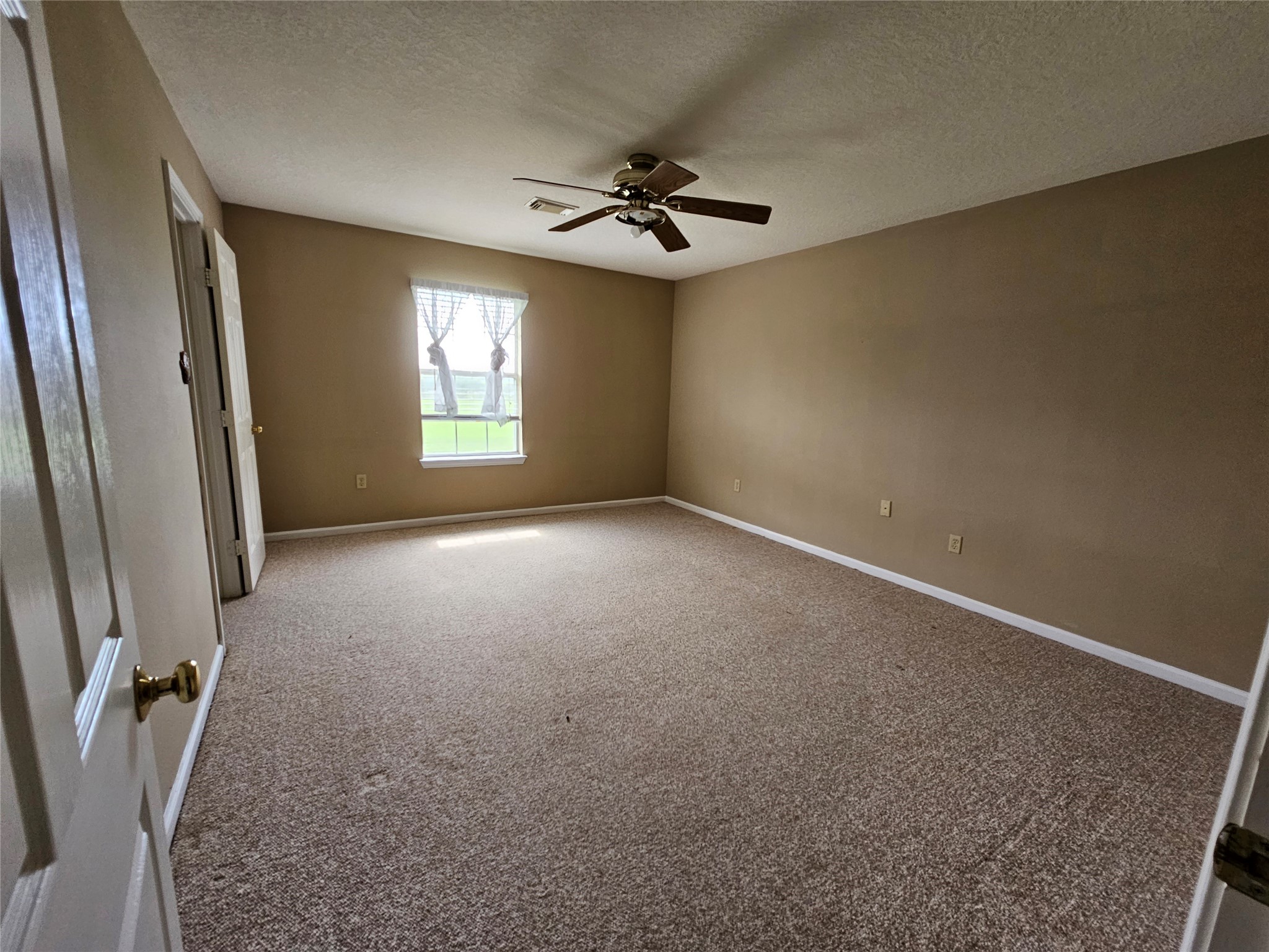 18010 County Road 48 Rosharon, TX 77583 - Photo 12 of 13 an empty room with windows and ceiling fan