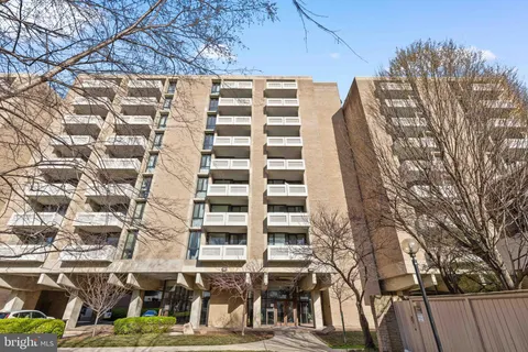 a front view of a building