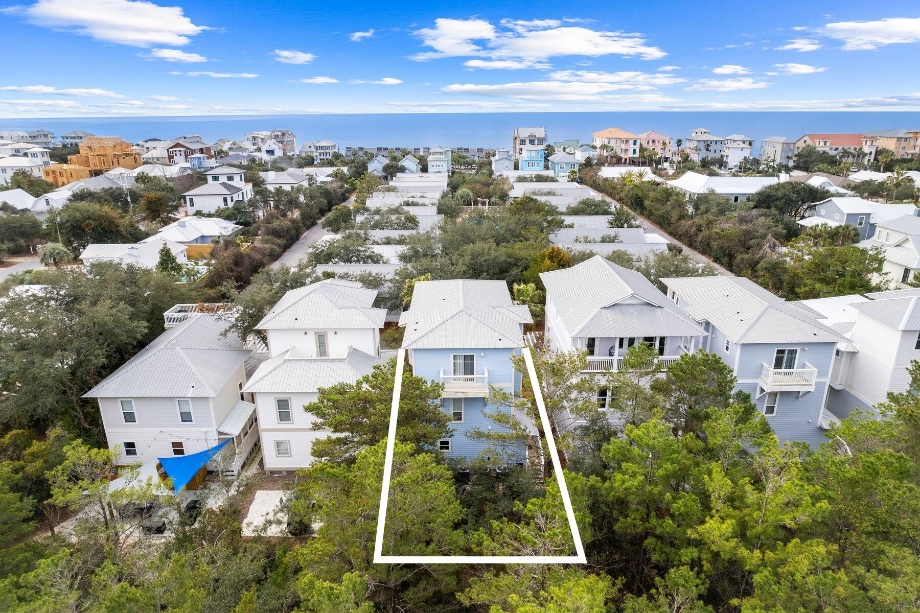 150 Cottage Way, Unit 20 Inlet Beach, FL 32461 - Photo 3 of 38 an aerial view of multiple house