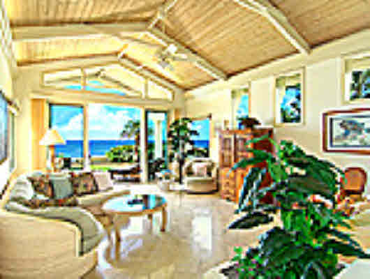 2574 Hoonani Road Koloa, HI 96756 - Photo 8 of 12 a view of a living room and bathroom