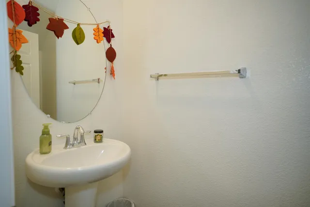 a house with glass top door