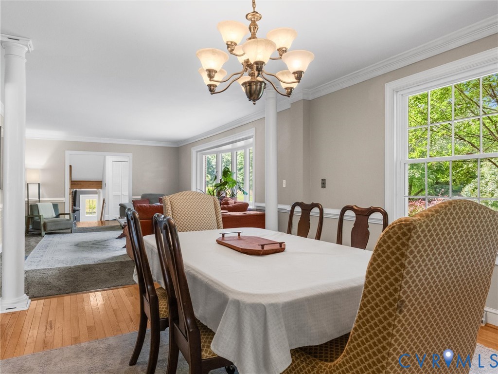 13099 Cedon Road Ashland, VA 23005 - Photo 28 of 92 Dining room leads into the living room