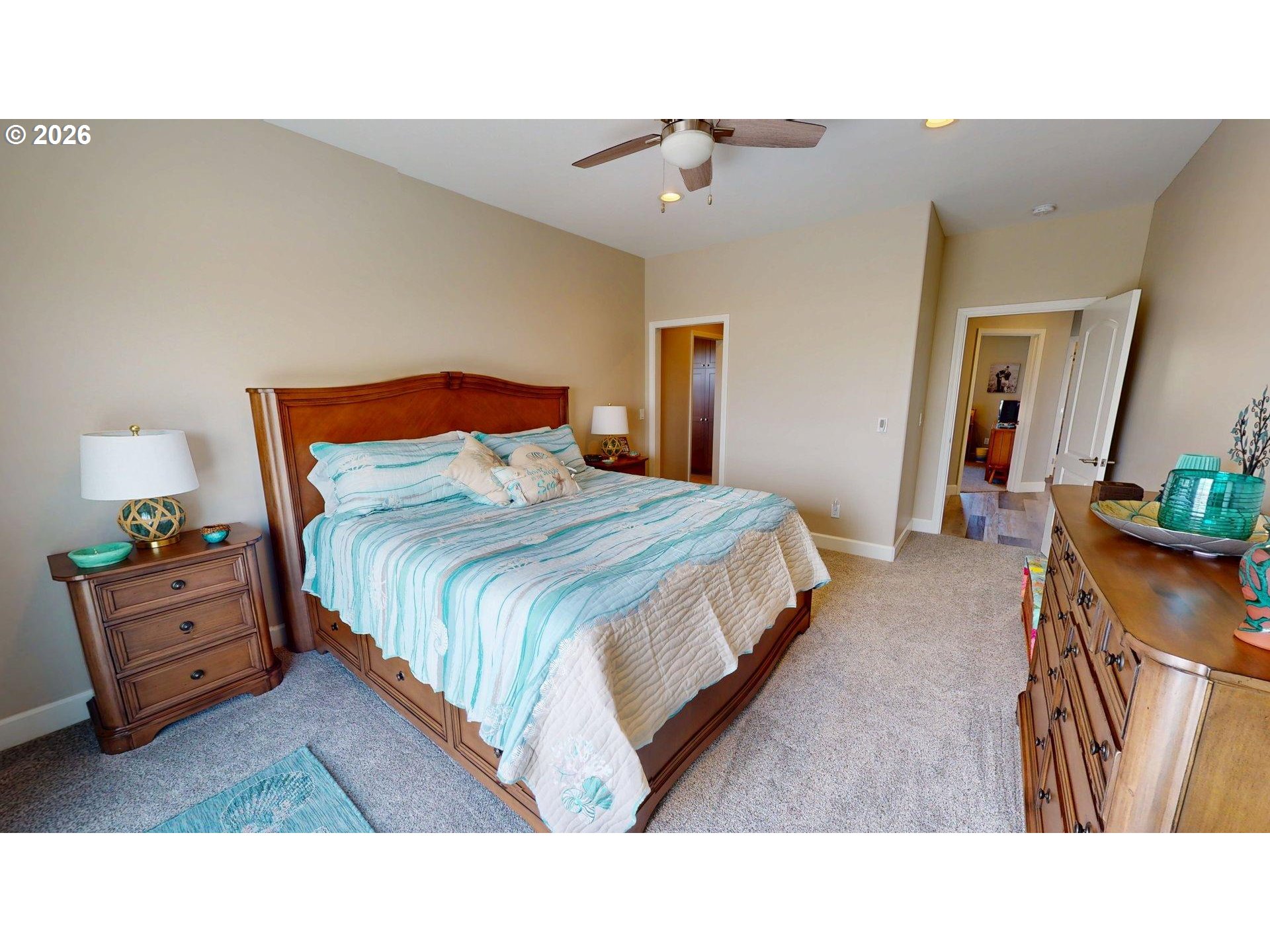30516 Old Coast Road Gold Beach, OR 97444 - Photo 28 of 41 Owner's Suite Bedroom
