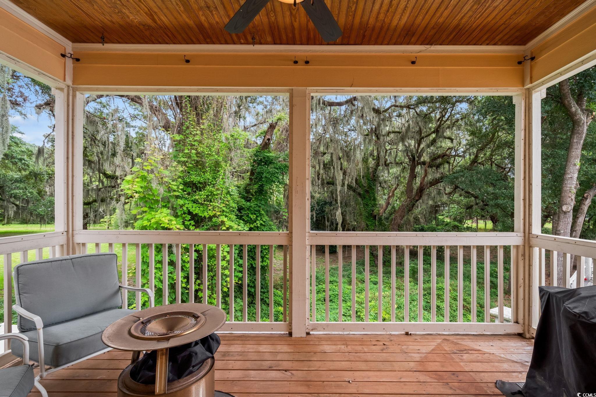15 Flaggpoint Lane Murrells Inlet, SC 29576 - Photo 21 of 40 Primary bedroom covered balcony