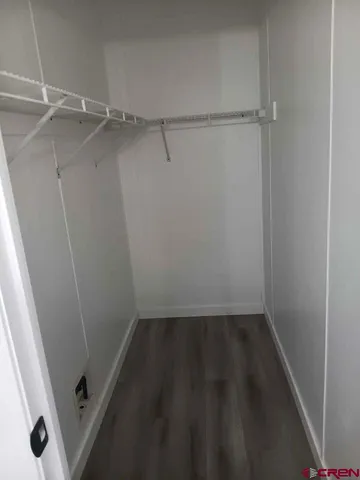 a view of walk in closet