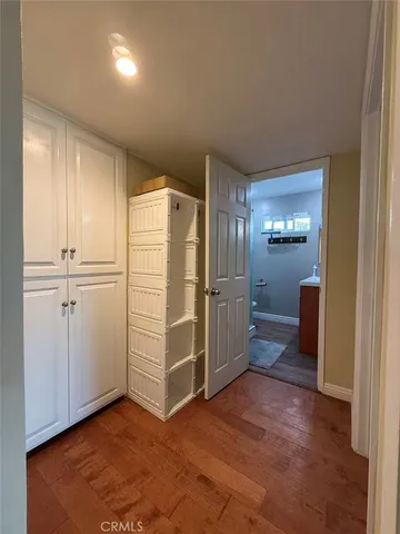 a view of empty room