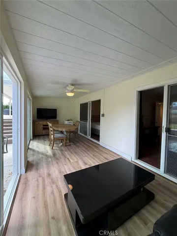 a view of a living room