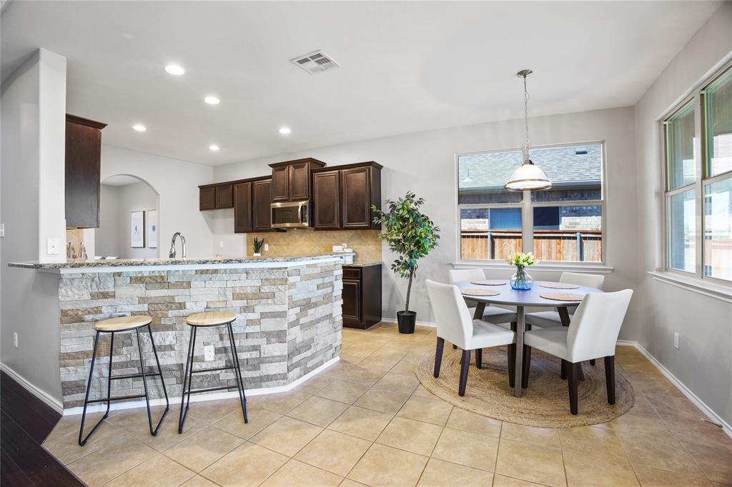 14904 Riverside Drive Little Elm, TX 75068 - Photo 10 of 28 a view of kitchen with breakfast area