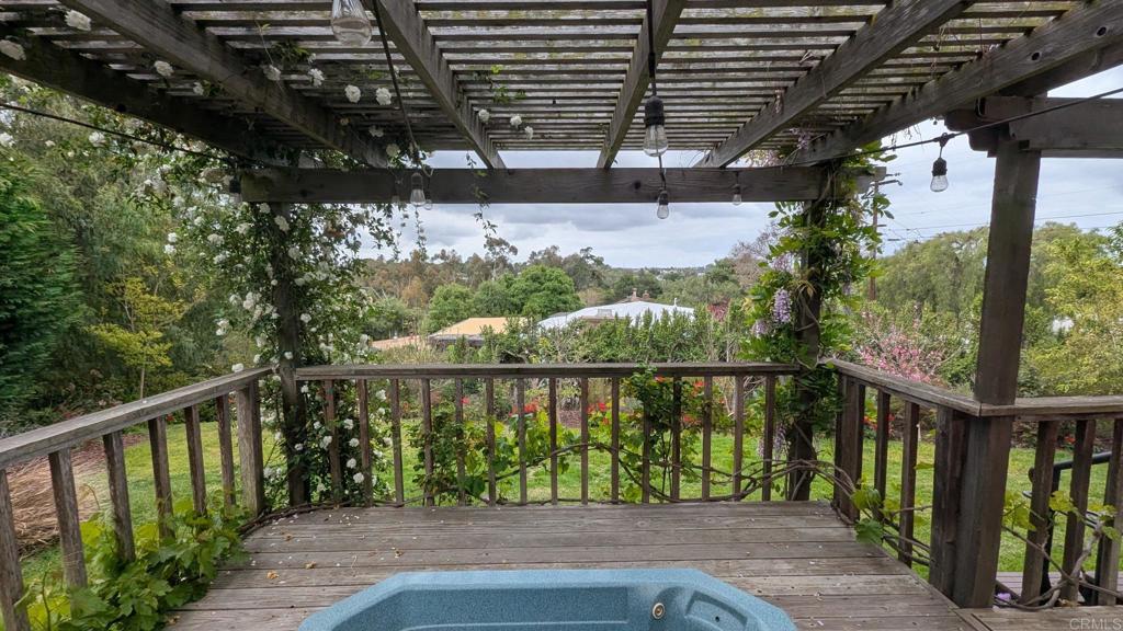 1107 Prospect Circle Vista, CA 92081 - Photo 49 of 52 a balcony with trees in front of it