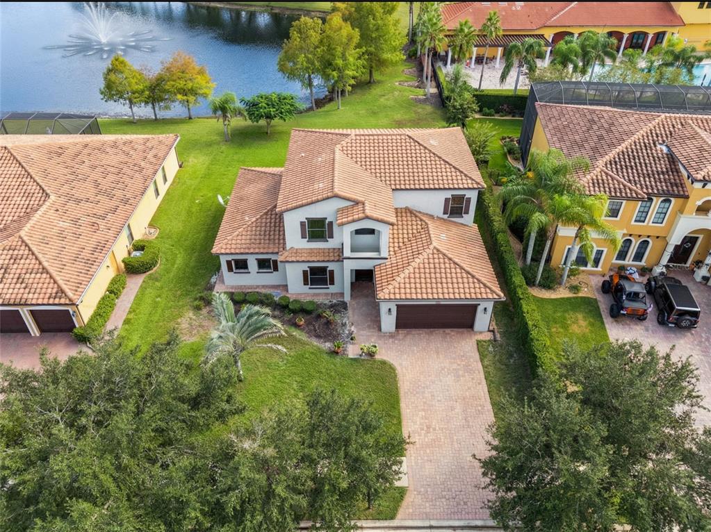 127 Verde Way DeBary, FL 32713 - Photo 40 of 77 an aerial view of a house with garden space and street view
