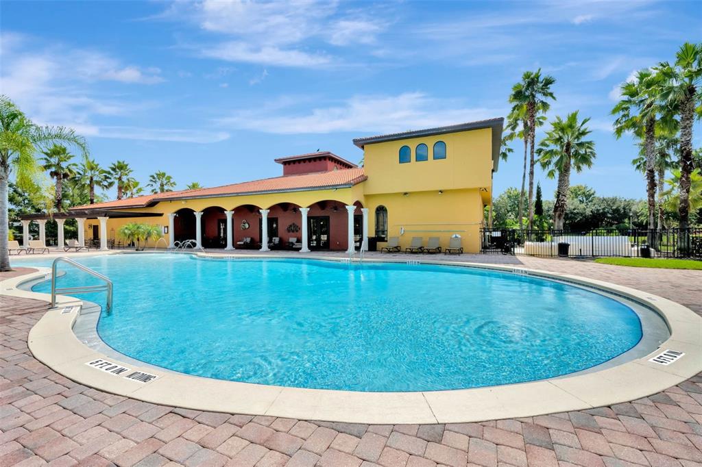 127 Verde Way DeBary, FL 32713 - Photo 73 of 77 a view of outdoor space yard swimming pool and porch