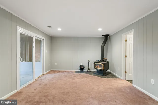 a view of room and stairs