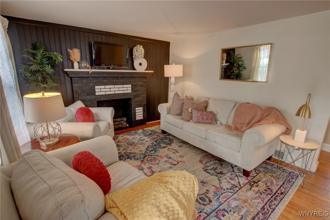 28 Cedar Road Cheektowaga, NY 14215 - Photo 5 of 43 Welcome to the freshly painted living room and din