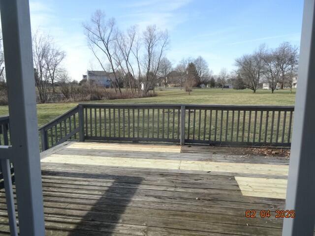 2490 Crabill Road Springfield, OH 45502 - Photo 7 of 28 view of back yard