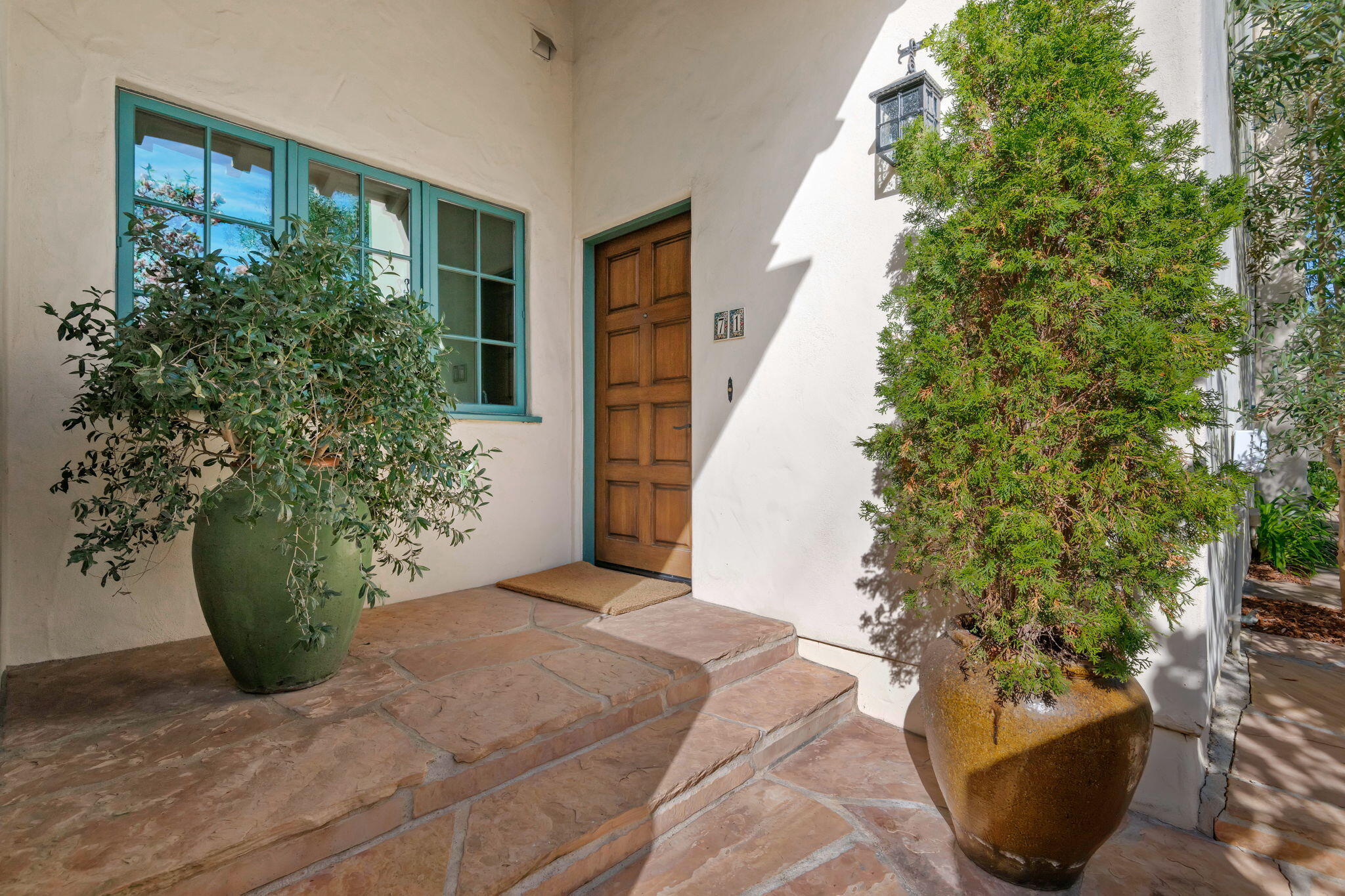 71 Olive Mill Road Montecito, CA 93108 - Photo 2 of 30 a view of a potted plants in front of a house