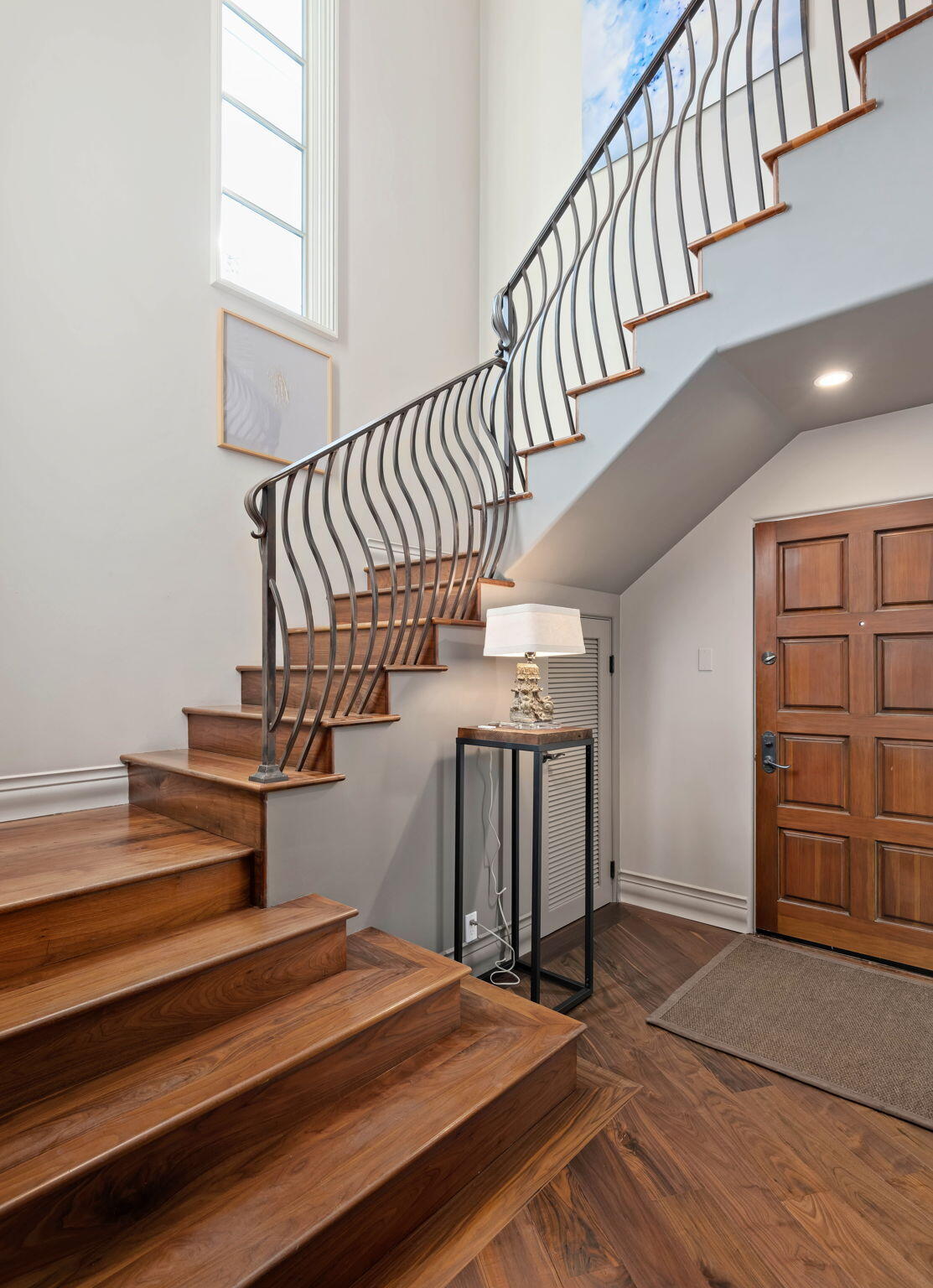 71 Olive Mill Road Montecito, CA 93108 - Photo 3 of 30 a view of entryway and hall with wooden floor